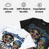 Griffey Max 1 'Varsity Royal' DopeSkill Oversize Print T-Shirt Overstack Graphic