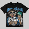 Max 95 Big Bubble “Slate” DopeSkill Oversize Print T-Shirt Overstack Graphic Streetwear - Black