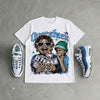 Max 95 Big Bubble “Slate” DopeSkill Oversize Print T-Shirt Overstack Graphic