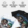 Max 95 Big Bubble “Slate” DopeSkill Oversize Print T-Shirt Overstack Graphic