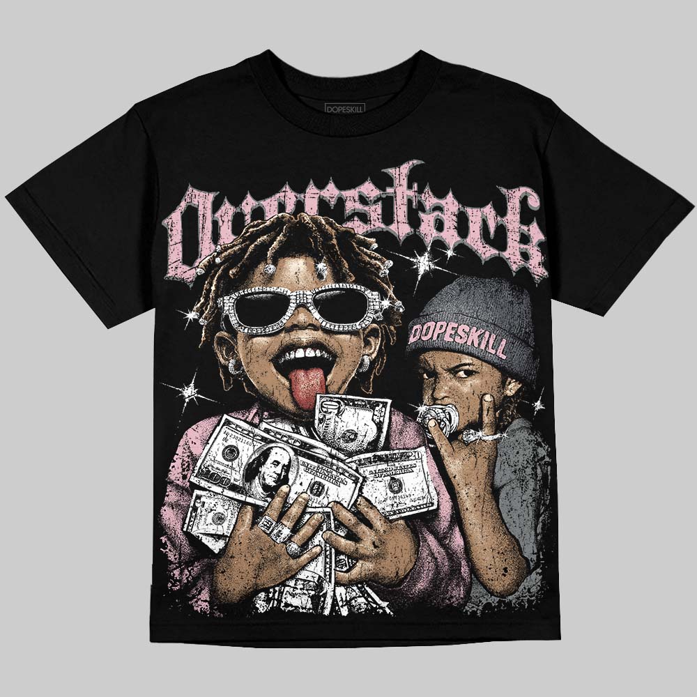 Air Max 95 ‘Pink Foam’ DopeSkill Oversize Print T-Shirt Overstack Graphic Streetwear - Black