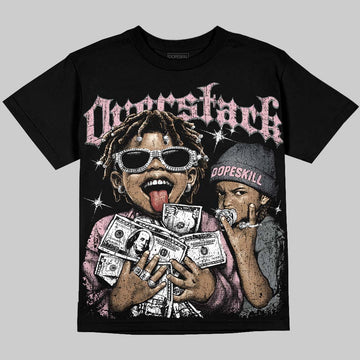 Air Max 95 ‘Pink Foam’ DopeSkill Oversize Print T-Shirt Overstack Graphic Streetwear - Black
