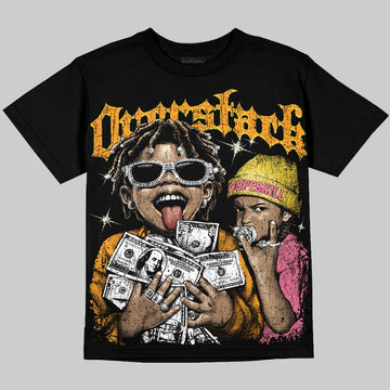Max 95 Dawn of Light DopeSkill Oversize Print T-Shirt Overstack Graphic Streetwear - Black