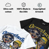 Michigan Dunks DopeSkill Oversize Print T-Shirt Overstack Graphic