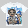 SB Dunk Argon DopeSkill Oversize Print T-Shirt Overstack Graphic Streetwear - White