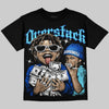 SB Dunk Argon DopeSkill Oversize Print T-Shirt Overstack Graphic Streetwear - Black