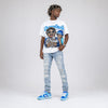 SB Dunk Argon DopeSkill Oversize Print T-Shirt Overstack Graphic