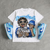 SB Dunk Argon DopeSkill Oversize Print T-Shirt Overstack Graphic