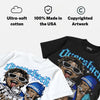 SB Dunk Argon DopeSkill Oversize Print T-Shirt Overstack Graphic