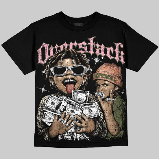 SB Dunk Argon DopeSkill Oversize Print T-Shirt Overstack Graphic Streetwear - Black