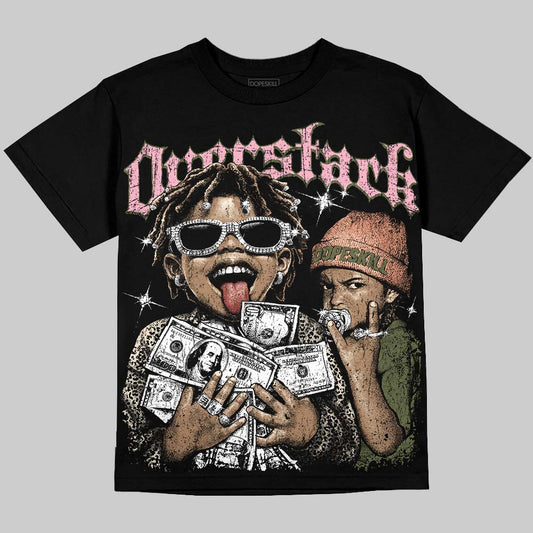 SB Dunk Argon DopeSkill Oversize Print T-Shirt Overstack Graphic Streetwear - Black