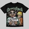 SB Dunk Low Rodeo Tourmaline DopeSkill Oversize Print T-Shirt Overstack Graphic Streetwear - Black