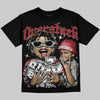 Jordan 8 Bugs Bunny DopeSkill Oversize Print T-Shirt Overstack Graphic Streetwear - Black