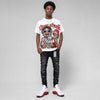 AJ 13 Chicago True Red Cherry DopeSkill Oversize Print T-Shirt Overstack Graphic