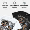 Cool Grey 11s DopeSkill Oversize Print T-Shirt Overstack Graphic