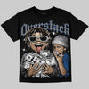 Jordan 9 Flint Grey DopeSkill Oversize Print T-Shirt Overstack Graphic Streetwear - Black