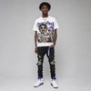 Grape 5s DopeSkill Oversize Print T-Shirt Overstack Graphic