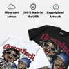 Rare Air 4s DopeSkill Oversize Print T-Shirt Overstack Graphic