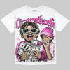 Dunk Triple Pink DopeSkill Oversize Print T-Shirt Overstack Graphic Streetwear - White
