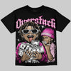 Dunk Triple Pink DopeSkill Oversize Print T-Shirt Overstack Graphic Streetwear - Black