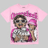 Dunk Triple Pink DopeSkill Oversize Print T-Shirt Overstack Graphic Streetwear - Blossom
