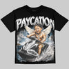 Dunk Panda White Black DopeSkill Oversize Print T-Shirt Paycation Graphic Streetwear _ Black