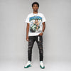 Bucks 12s DopeSkill Oversize Print T-Shirt Paycation Graphic