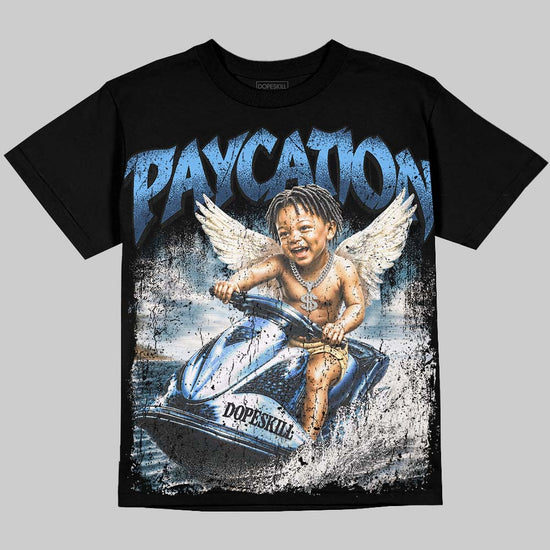 Jordan 13 Flint DopeSkill Oversize Print T-Shirt Paycation Graphic Streetwear - Black