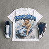 Flint 13s DopeSkill Oversize Print T-Shirt Paycation Graphic