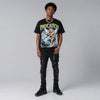 Gamma 11s DopeSkill Oversize Print T-Shirt Paycation Graphic