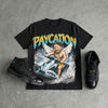 Gamma 11s DopeSkill Oversize Print T-Shirt Paycation Graphic
