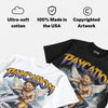 Lakers 4s DopeSkill Oversize Print T-Shirt Paycation Graphic