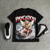Space Jam 9s DopeSkill Oversize Print T-Shirt Paycation Graphic