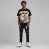 Tour Yellow 4s DopeSkill Oversize Print T-Shirt Paycation Graphic