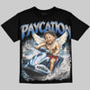 Jordan 3 True Blue DopeSkill Oversize Print T-Shirt Paycation Graphic Streetwear - Black