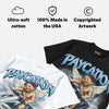 University Blue 14s DopeSkill Oversize Print T-Shirt Paycation Graphic