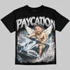 Jordan 5 Wolf Grey DopeSkill Oversize Print T-Shirt Paycation Graphic Streetwear - Black