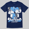 Jordan 13 Flint DopeSkill T-Shirt Stay Solid Graphic Streetwear - navy
