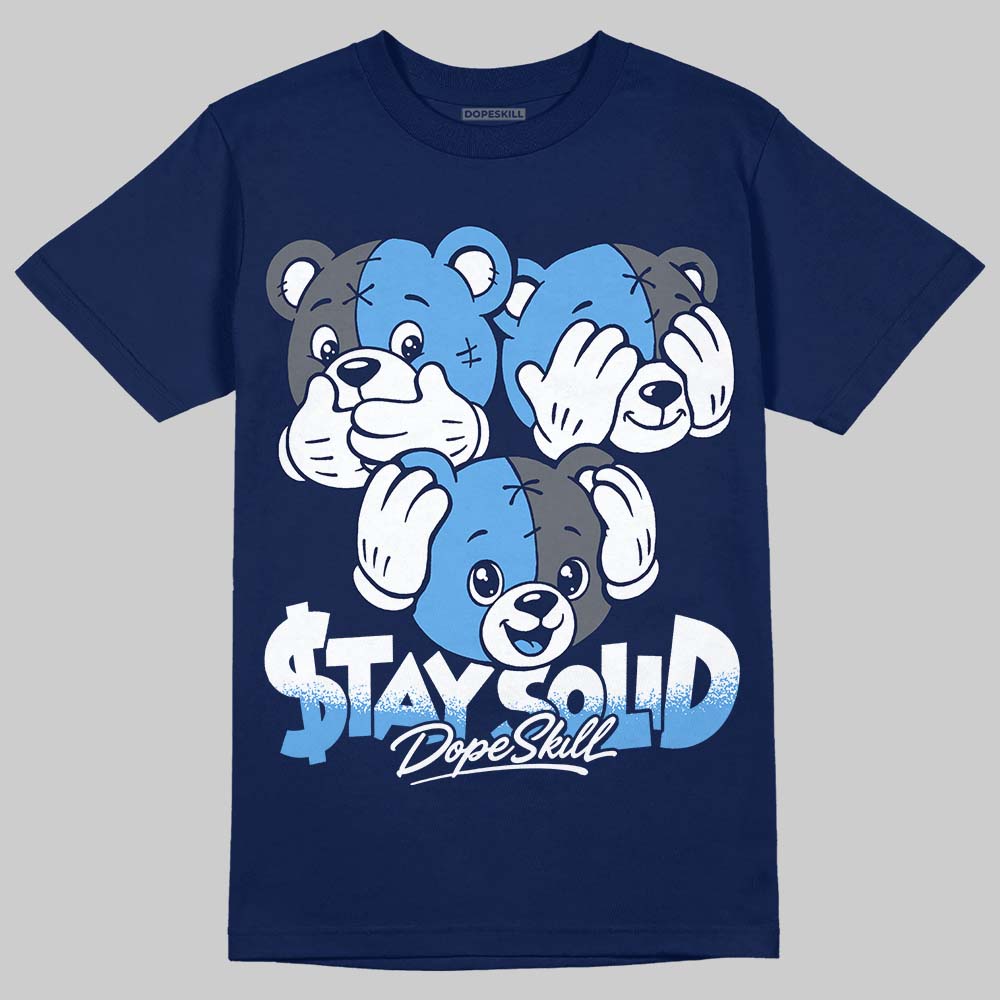 Jordan 13 Flint DopeSkill T-Shirt Stay Solid Graphic Streetwear - navy