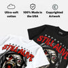 Dunk Panda White Black DopeSkill Oversize Print T-Shirt Still Alive Graphic