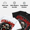 Dunk Panda White Black DopeSkill Oversize Print T-Shirt Still Alive Graphic