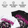 Triple Pink Dunk DopeSkill Oversize Print T-Shirt Still Alive Graphic
