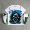 Bucks 12s DopeSkill Oversize Print T-Shirt Still Alive Graphic