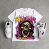 Comic 4s DopeSkill Oversize Print T-Shirt Still Alive Graphic