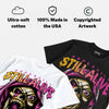 Comic 4s DopeSkill Oversize Print T-Shirt Still Alive Graphic