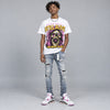 Comic 4s DopeSkill Oversize Print T-Shirt Still Alive Graphic
