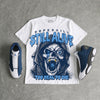 Flint 13s DopeSkill Oversize Print T-Shirt Still Alive Graphic
