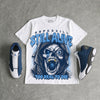 Flint 13s DopeSkill Oversize Print T-Shirt Still Alive Graphic