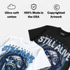 Flint 13s DopeSkill Oversize Print T-Shirt Still Alive Graphic