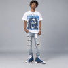Flint 13s DopeSkill Oversize Print T-Shirt Still Alive Graphic